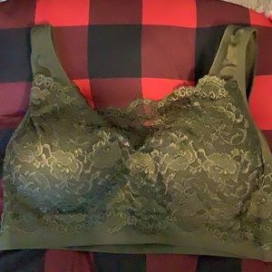Zenana Outfitters Padded Lace Bralette L/XL